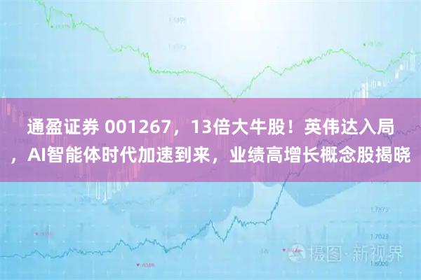 通盈证券 001267，13倍大牛股！英伟达入局，AI智能体时代加速到来，业绩高增长概念股揭晓