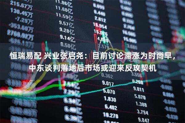 恒瑞易配 兴业张启尧：目前讨论滞涨为时尚早，中东谈判落地后市场或迎来反攻契机